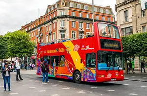 City Sightseeing Hop-on Hop-off Bus Tour & Walking Tour of Dublin